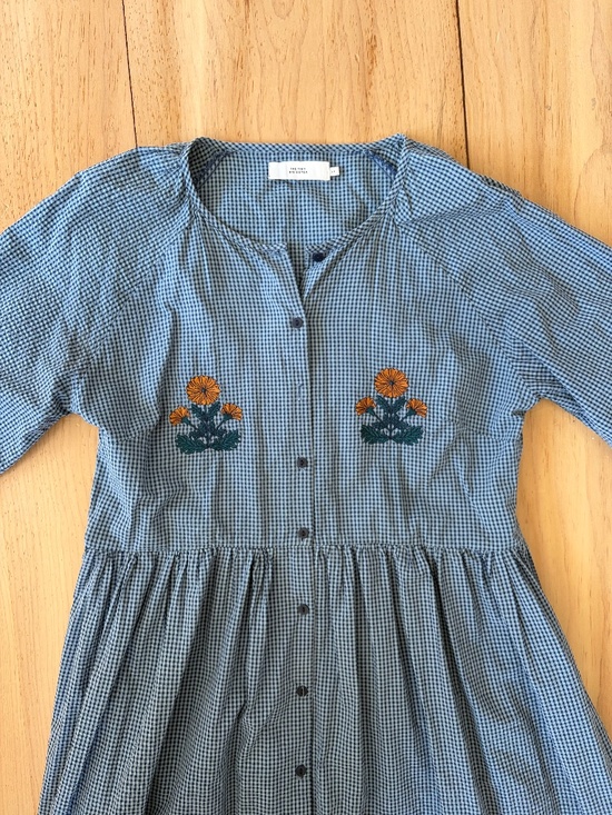 The Tiny Big Sister Dresses & Skirts - Gingham Cottage Dress